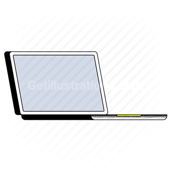 laptop, computer, electronic, device, electronics, technology